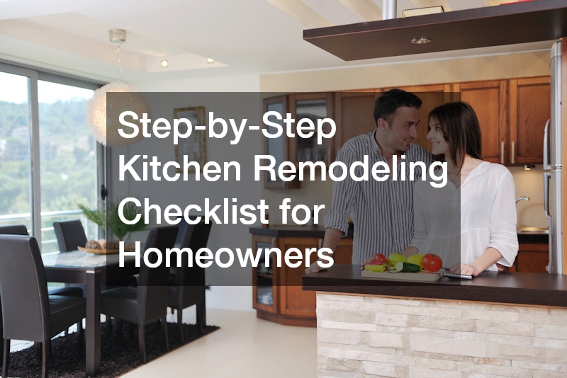 Step-by-Step Kitchen Remodeling Checklist for Homeowners